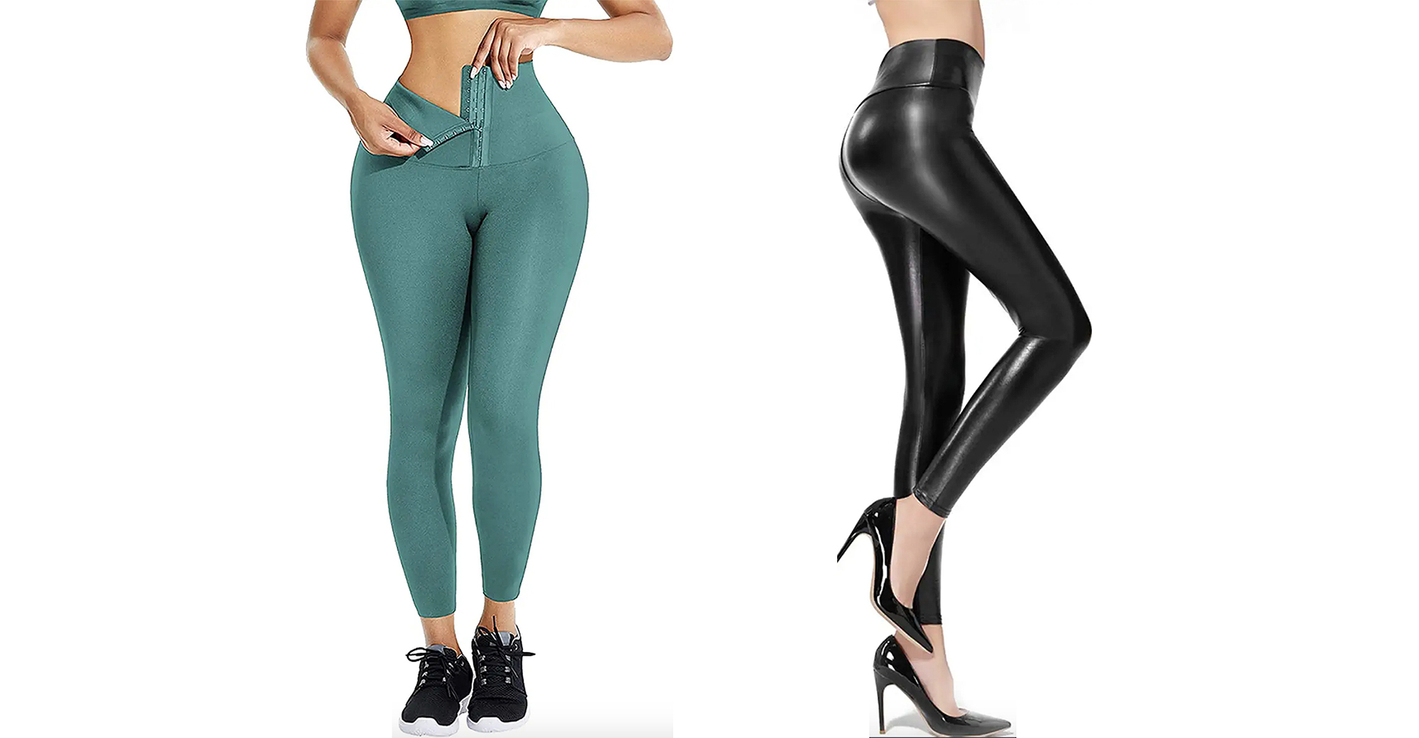 Bodyactive Dark Grey Melange Yoga Pants with Pockets for Women High Waist Workout  Tummy Control PantsLL26DGRYBK