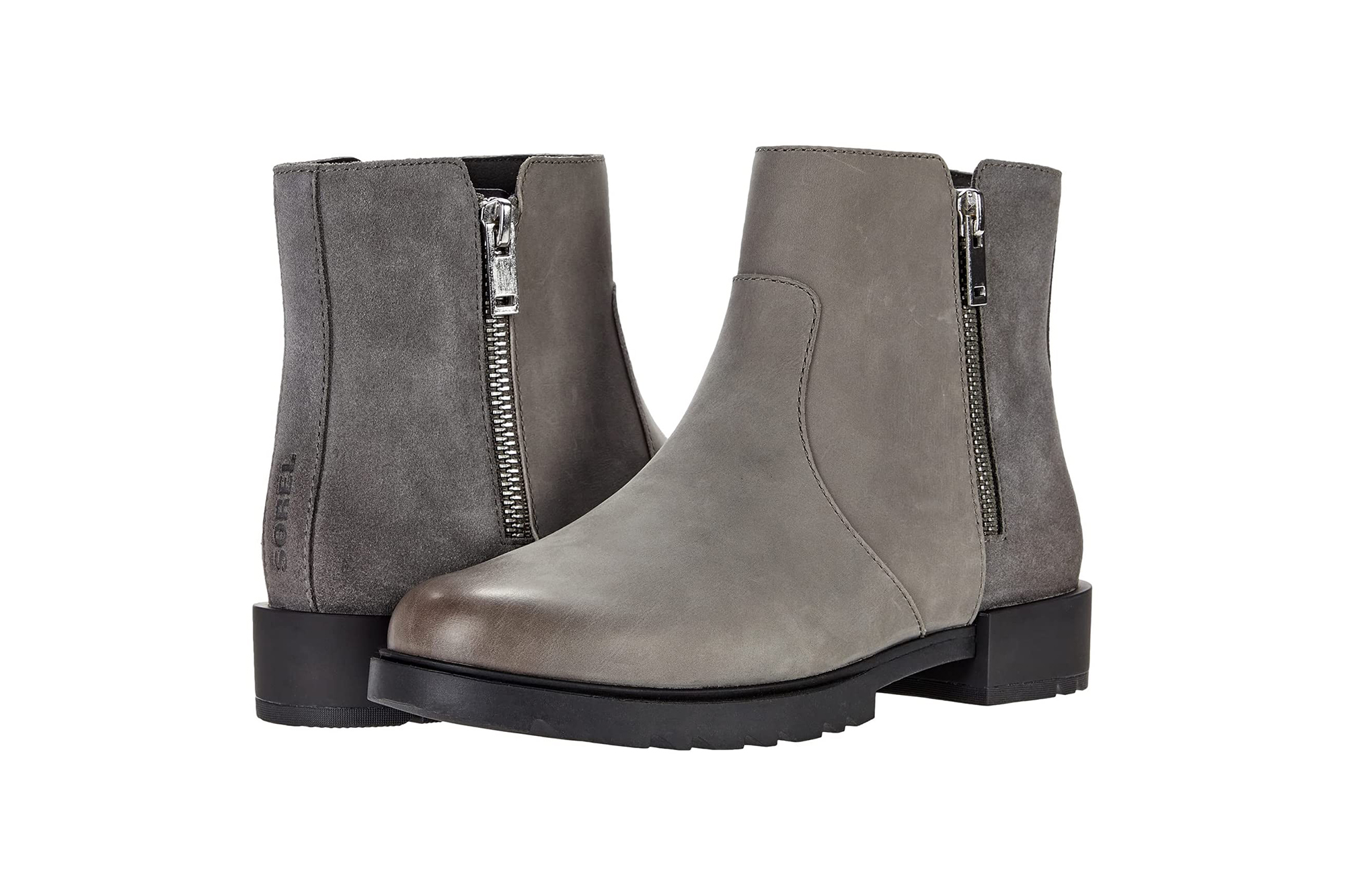 Grey clearance sorel boots