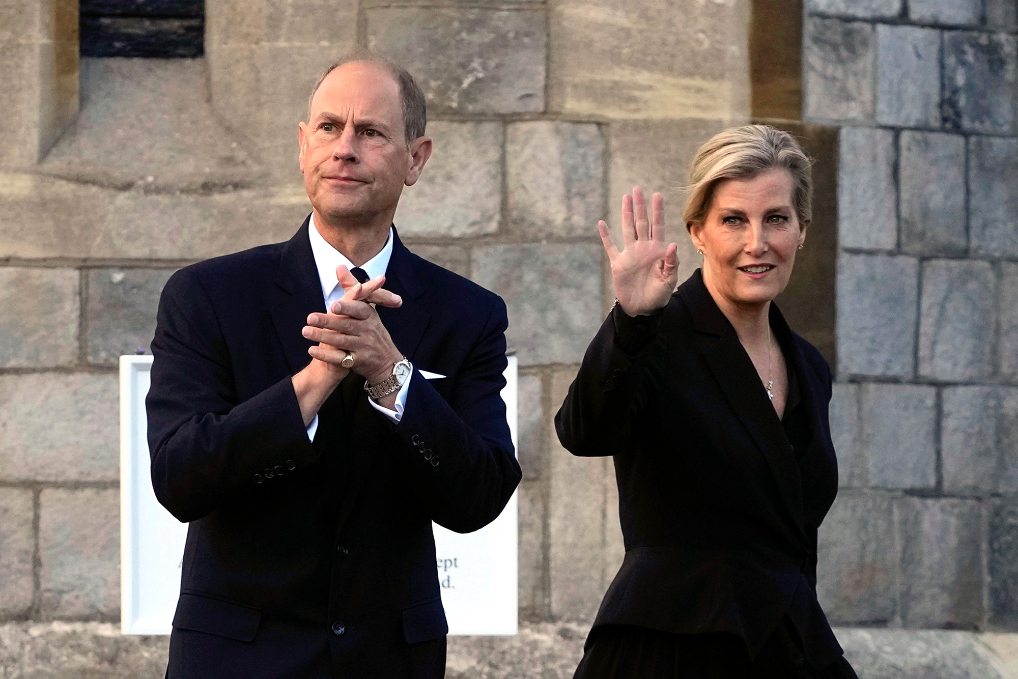 Prince Edward and Duchess Sophie Join Royals for Easter Sunday Service