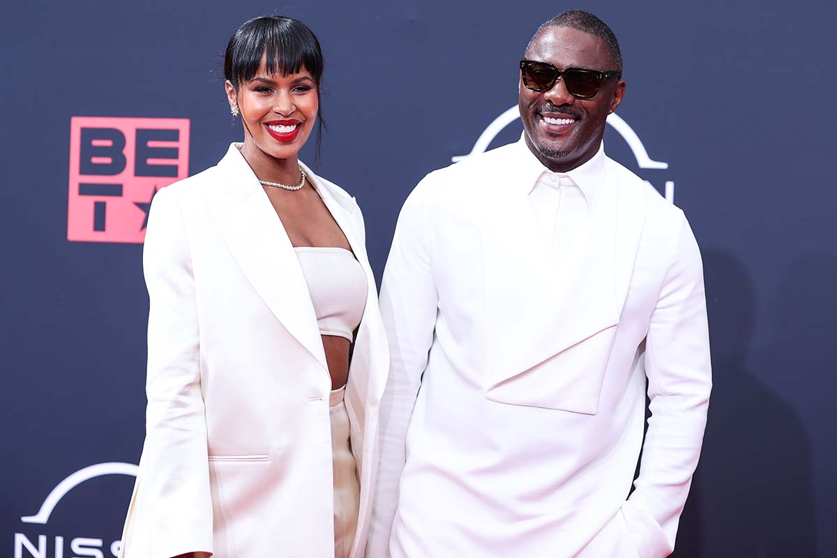 Idris Elba e sua esposa Sabrina são os objetivos do casal no Emmy Awards de 2024