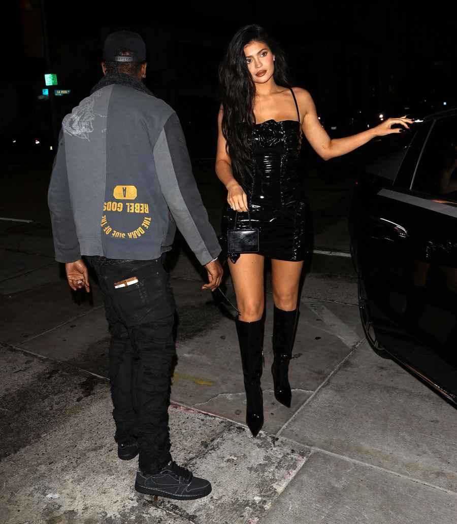 Kylie Jenner and Travis Scott Date Night at Craigs 1