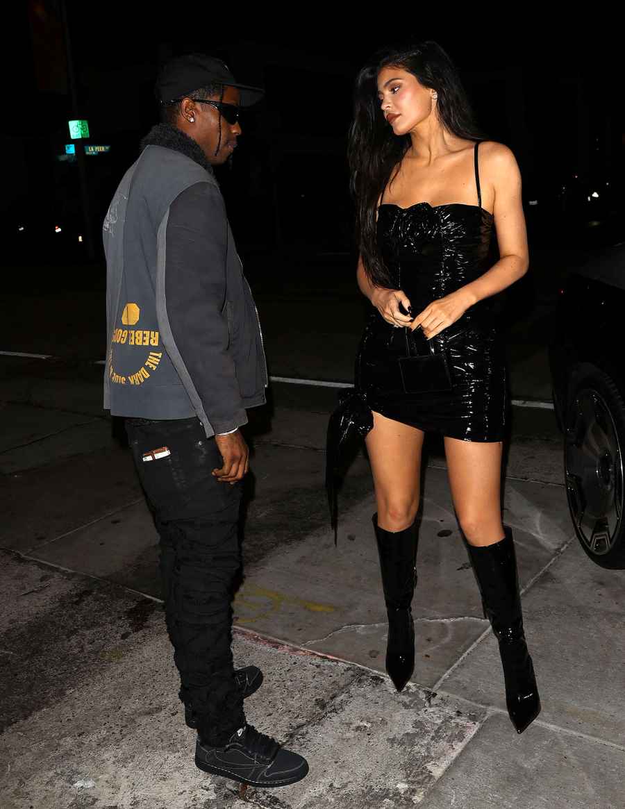 Kylie Jenner and Travis Scott Date Night at Craigs 3