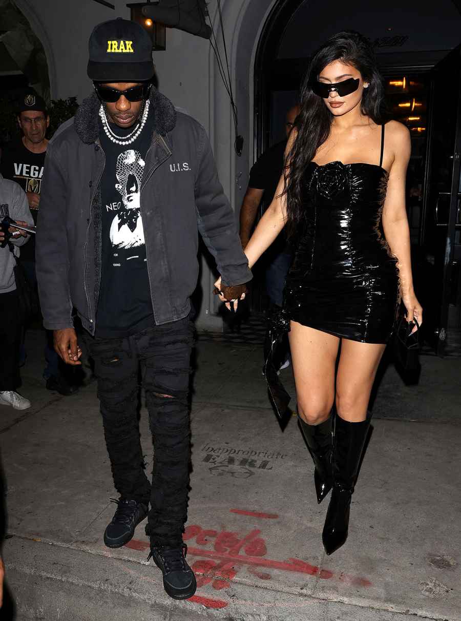 Kylie Jenner and Travis Scott Date Night at Craigs 5