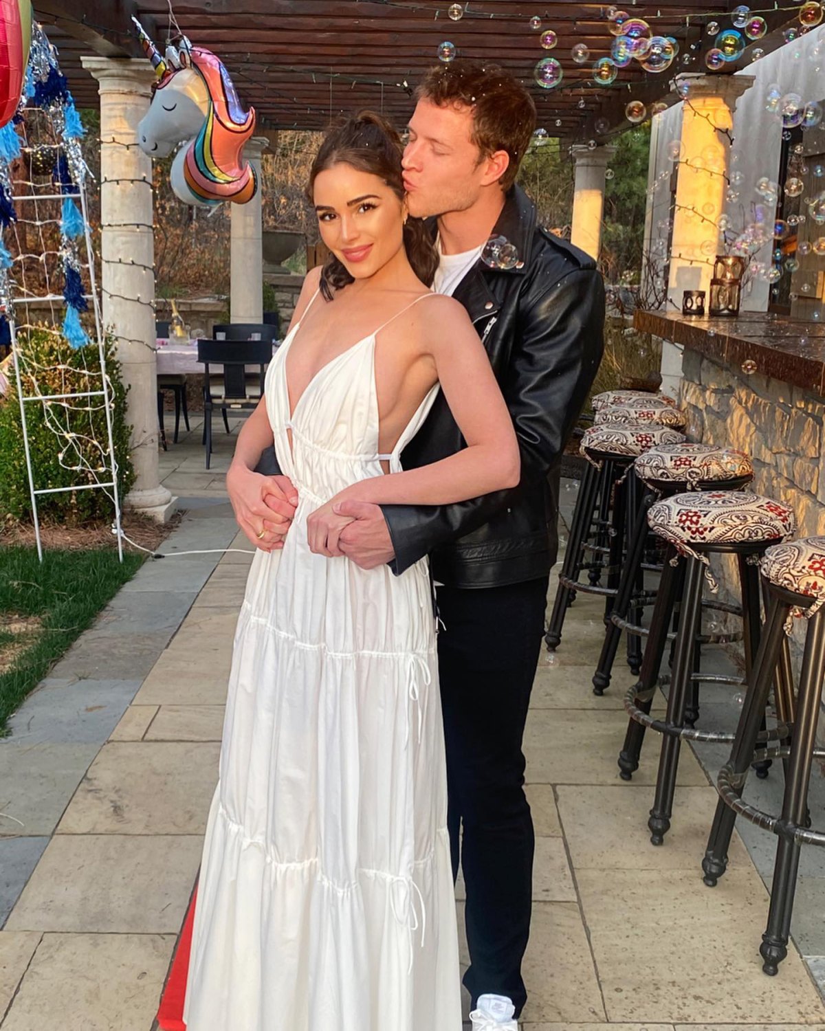 Olivia Culpo and Christian McCaffrey have a problem: 49ers star wants  nothing to do with girlfriend's reality show