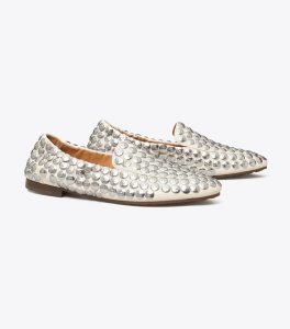 ballet stud loafers