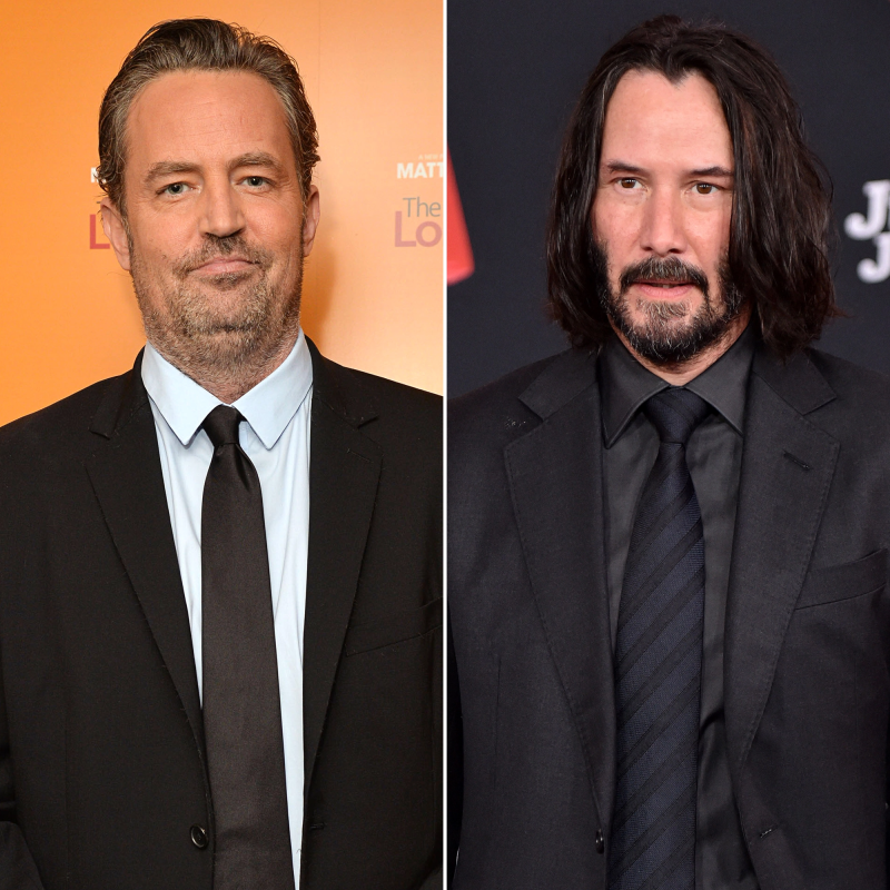Breaking Down Keanu Reeves and Matthew Perry’s History Through the Years