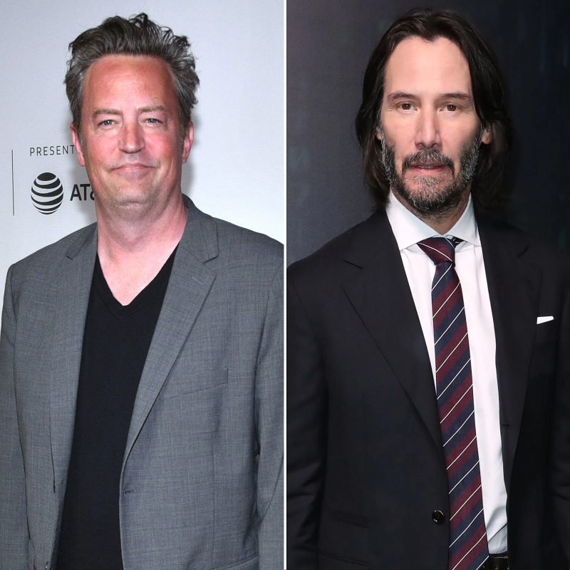 Breaking Down Keanu Reeves and Matthew Perry’s History Through the Years