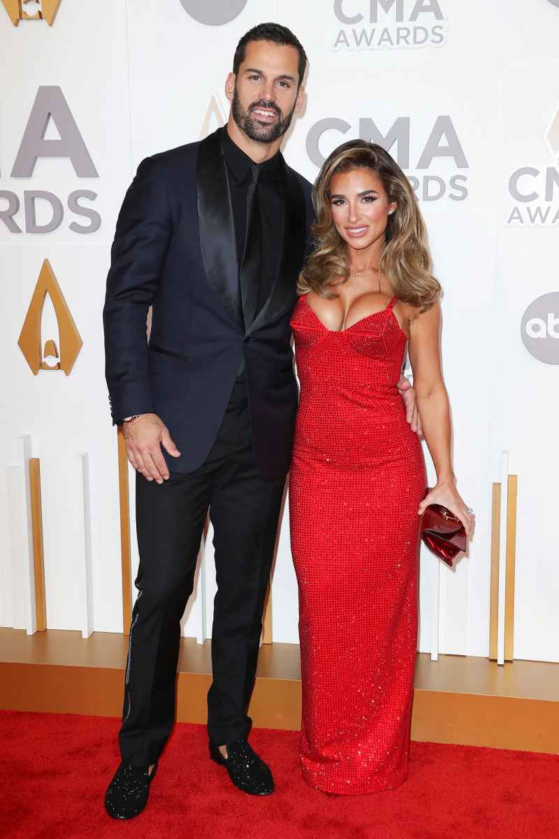 Dynamic Duos! See the Hottest Couples at the 2022 CMA Awards- Jessie James Decker and Eric Decker and More 166 56th Annual CMA Awards, Arrivals, Nashville, Tennessee, USA - 09 Nov 2022