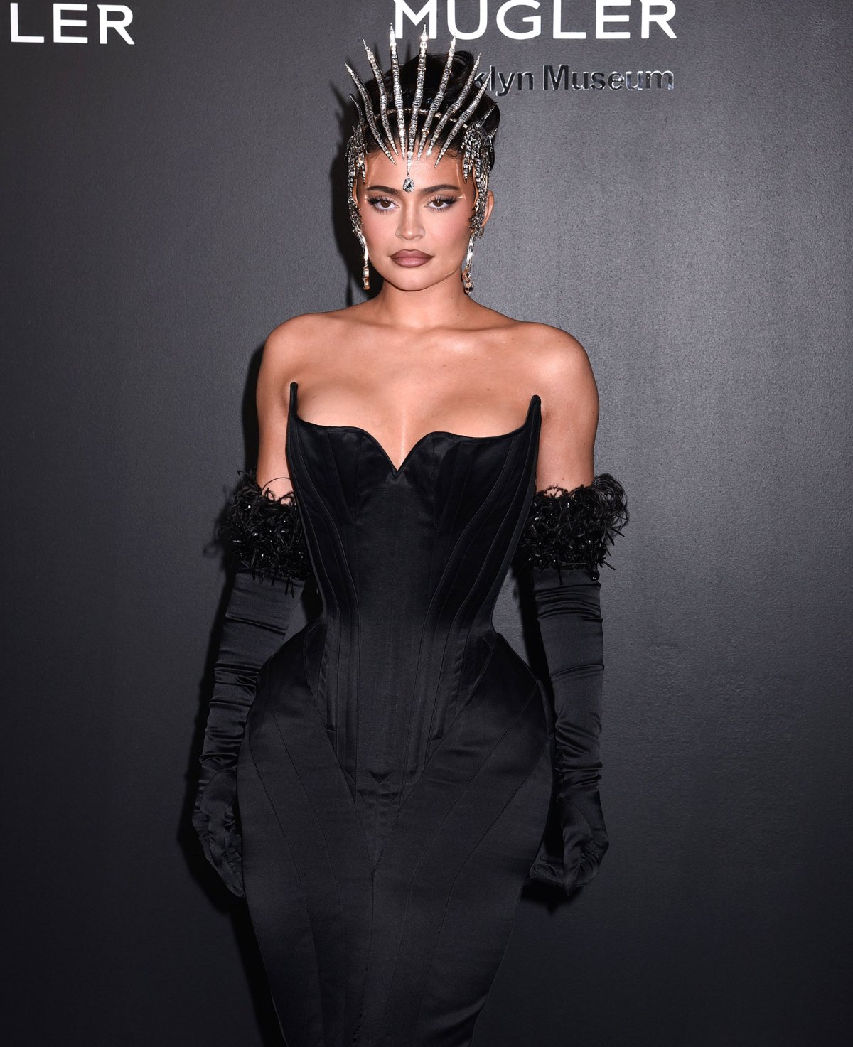 Kylie Jenner Goes Sheer in Mugler Dress at CFDA Fashion Awards