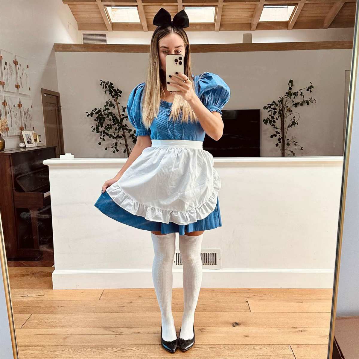 Lauren Conrad in a sailor costume at a Halloween party in Les Deux