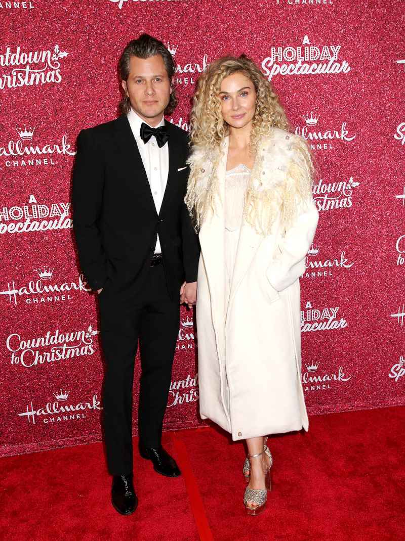 Brandon Robert Young and Clare Bowen Hallmark Channel's Countdown to Christmas, New York, USA - 20 Oct 2022