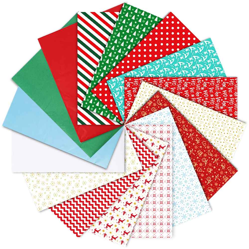 Hifunwu 160 Sheets Christmas Tissue Paper for Gift Wrapping Bags, Christmas  Tissue Paper Bulk, Holiday Tissue Paper for Gift Bags Wrapping