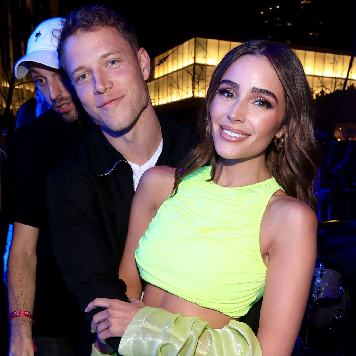 Olivia Culpo, Christian McCaffrey enjoy 'staycation' after 49ers win