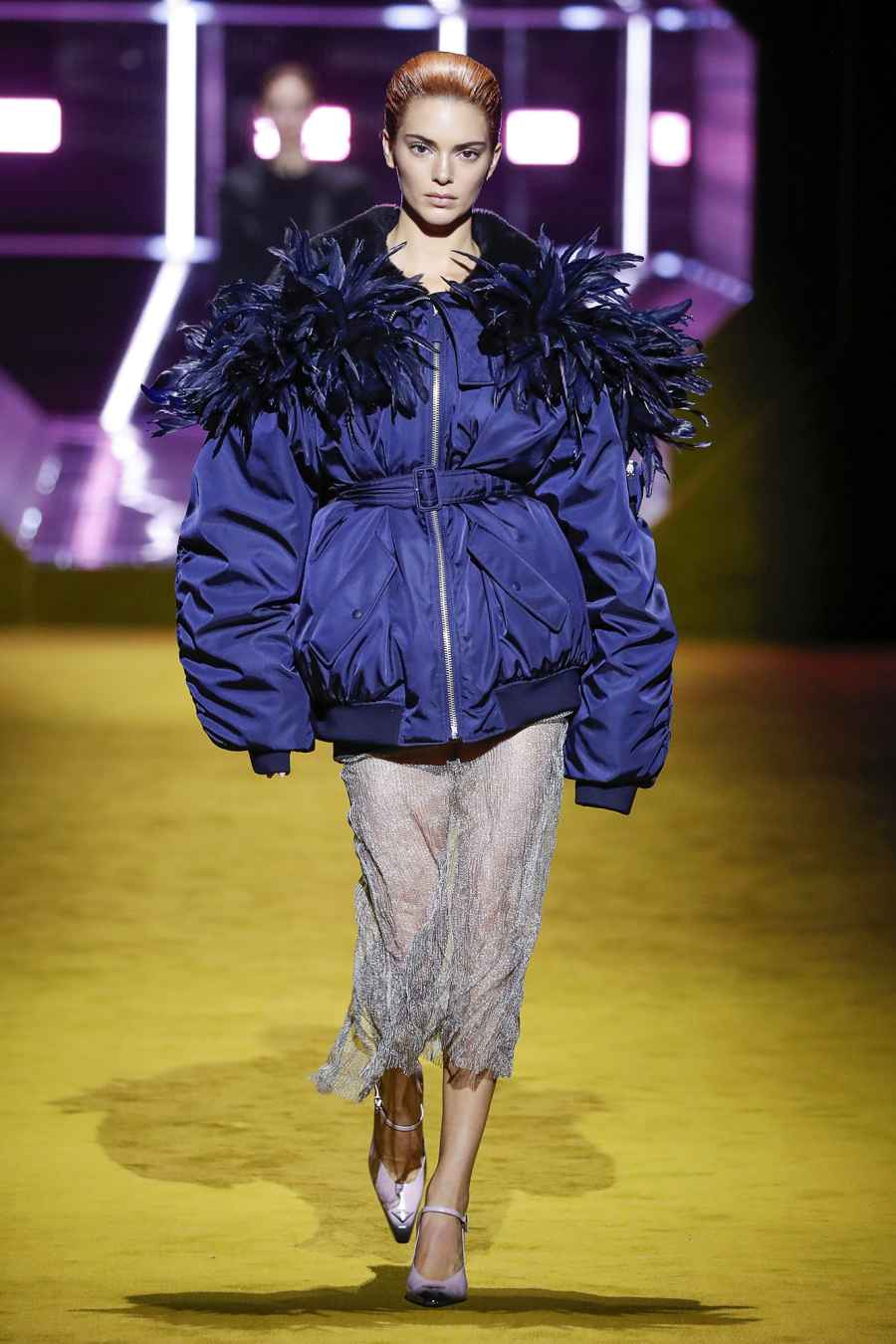 Kendall Jenner Runway Moments Prada show, Runway, Autumn Winter 2022, Milan Fashion Week, Italy - 24 Feb 2022