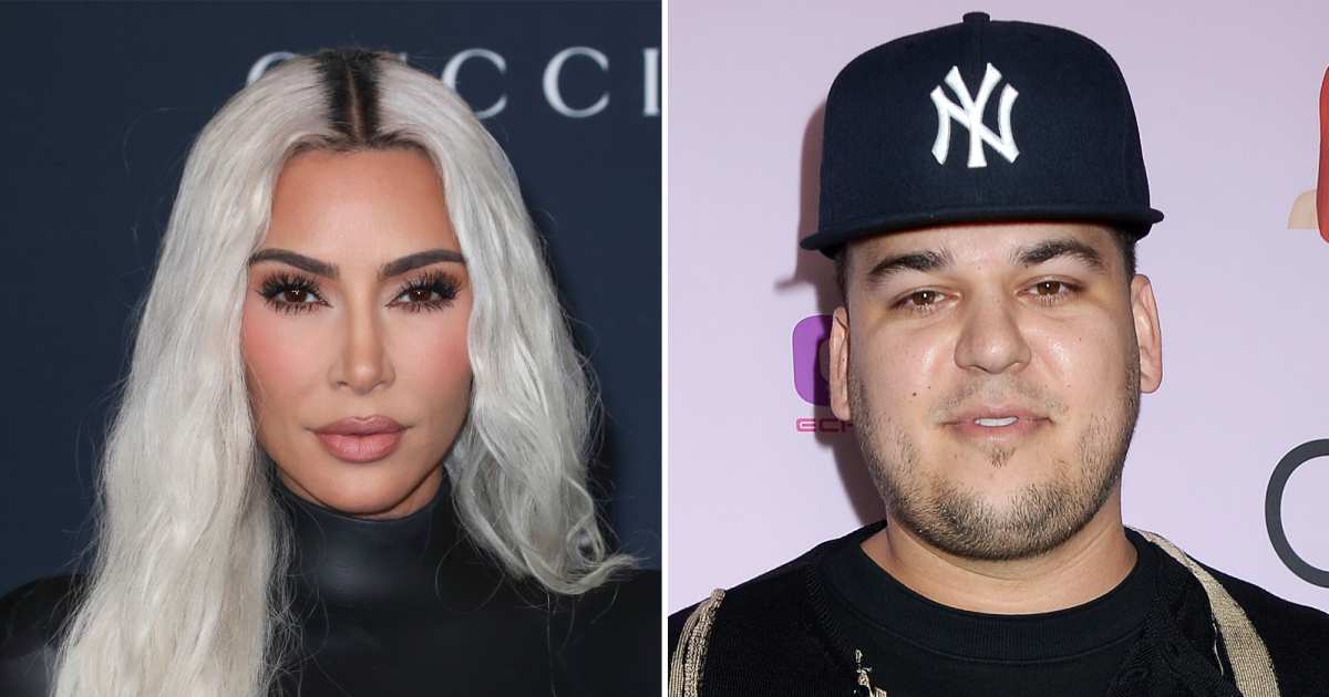 Kim Kardashian reveals brother Rob got her £810 fluffy pink Louis Vuitton  slippers for Christmas - despite 'being so broke his mum pays his bills