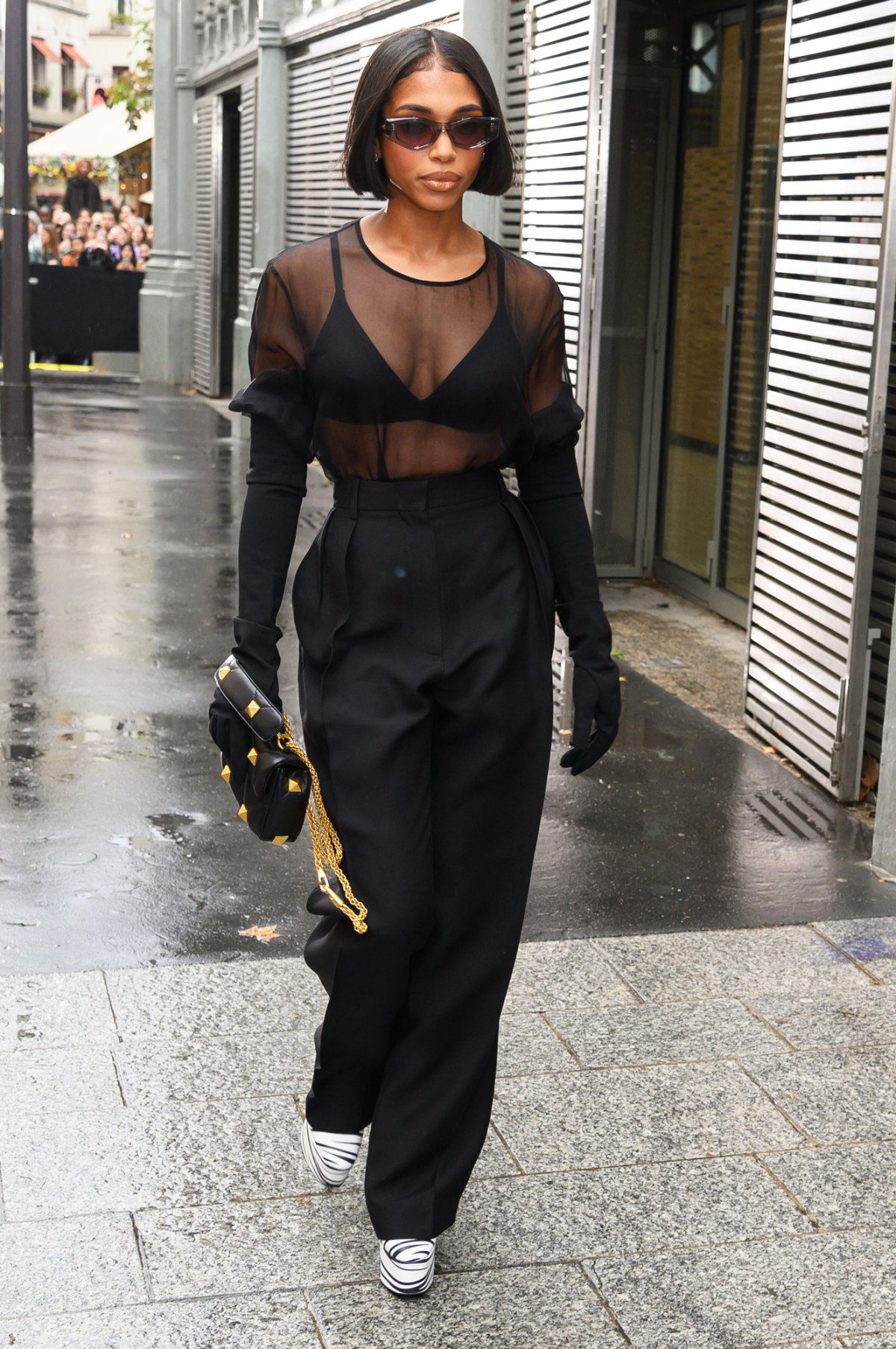 Fashion, Shopping & Style  Lori Harvey Wows in a Low-Rise, String