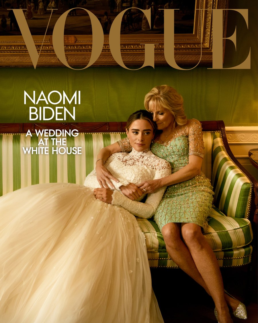 Naomi Biden Graces 'Vogue' in Wedding Dress Alongside Jill Biden Us