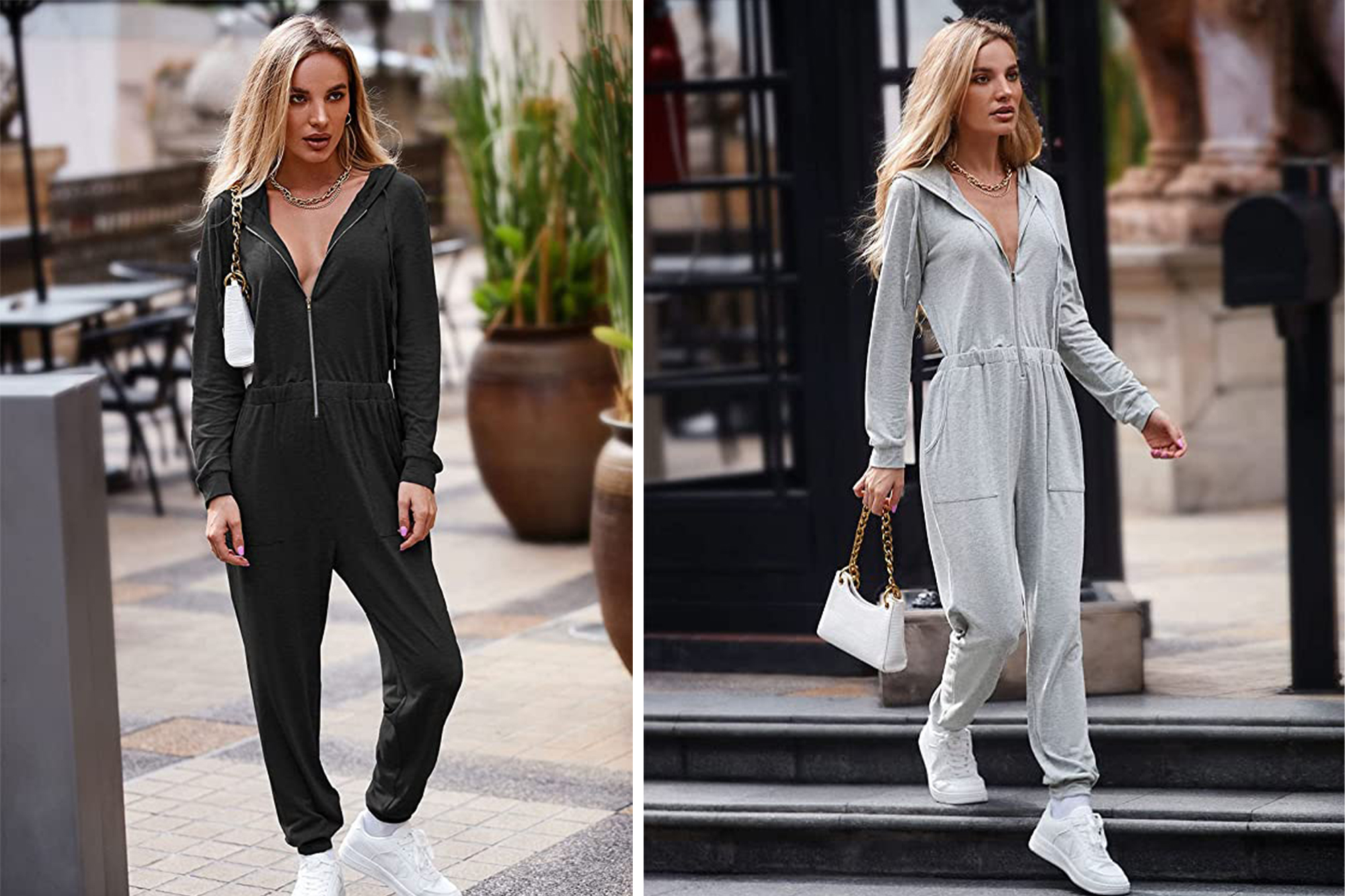 Hoodie jumpsuit store