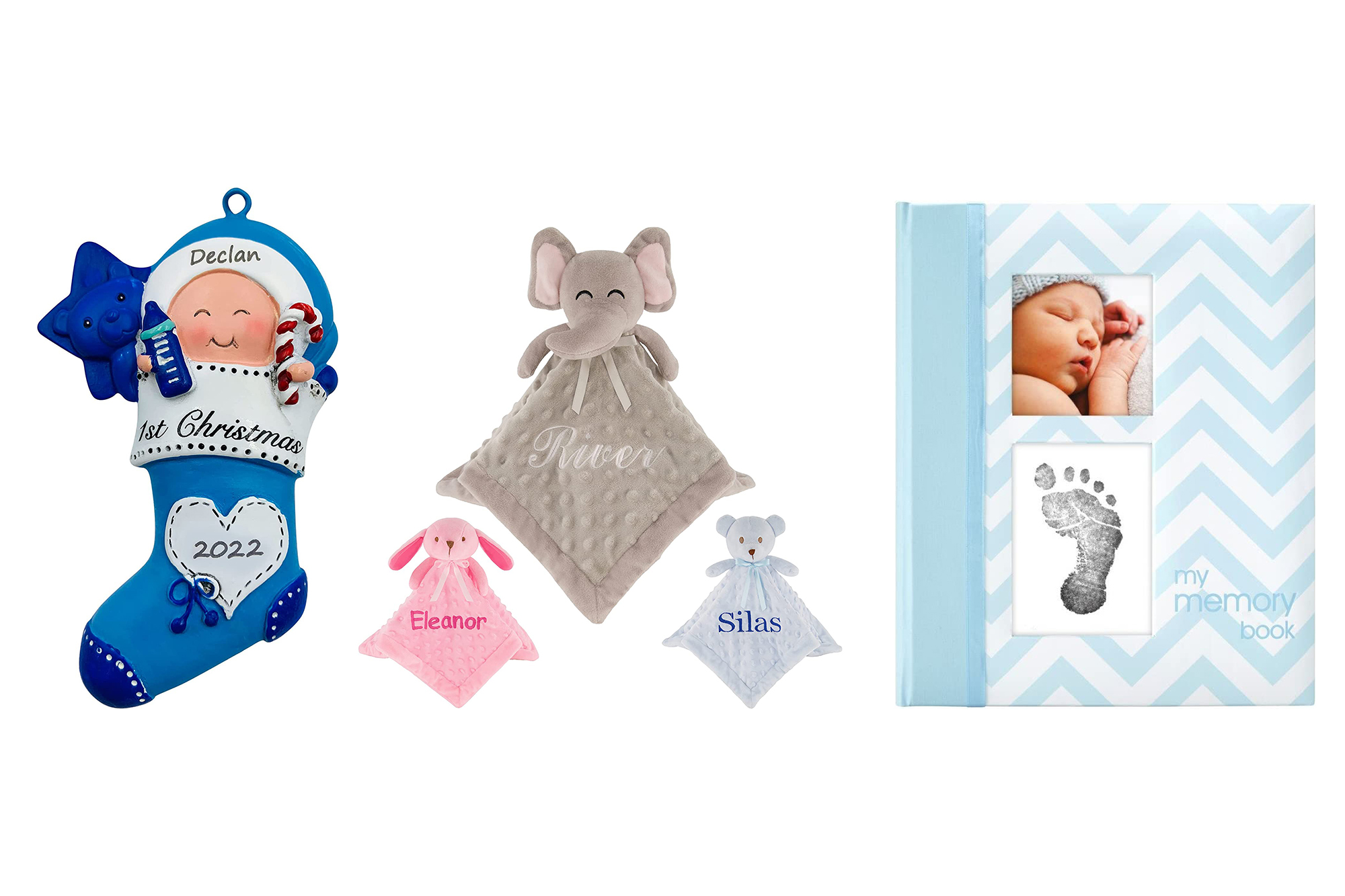 Amazon.com : Baby Shower Gifts Basket for Boy - 18 Baby Boy Essentials,  Blue Baby Gift Sets for Newborn, New Baby Boy Gift Basket, Maternity  Welcome Baby Boy Gift : Baby