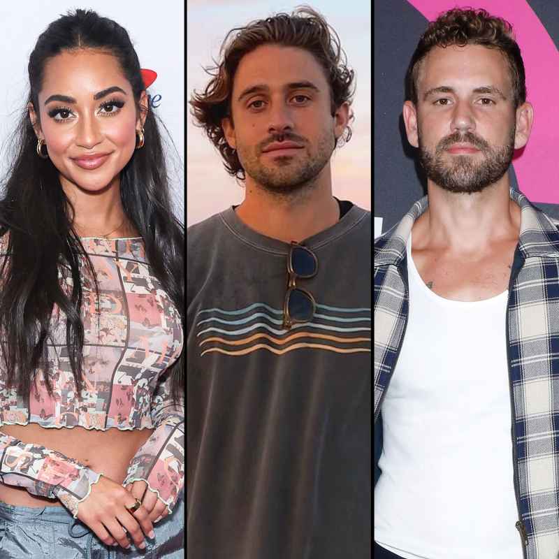 The Bachelor's Victoria Fuller Kisses Greg Grippo at Dinner With Nick Viall