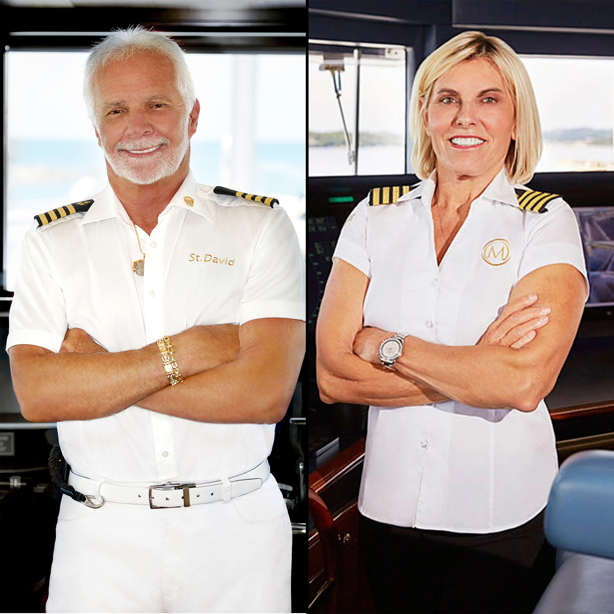 Below Deck Captains Over the Years Captain Sandy and More Us