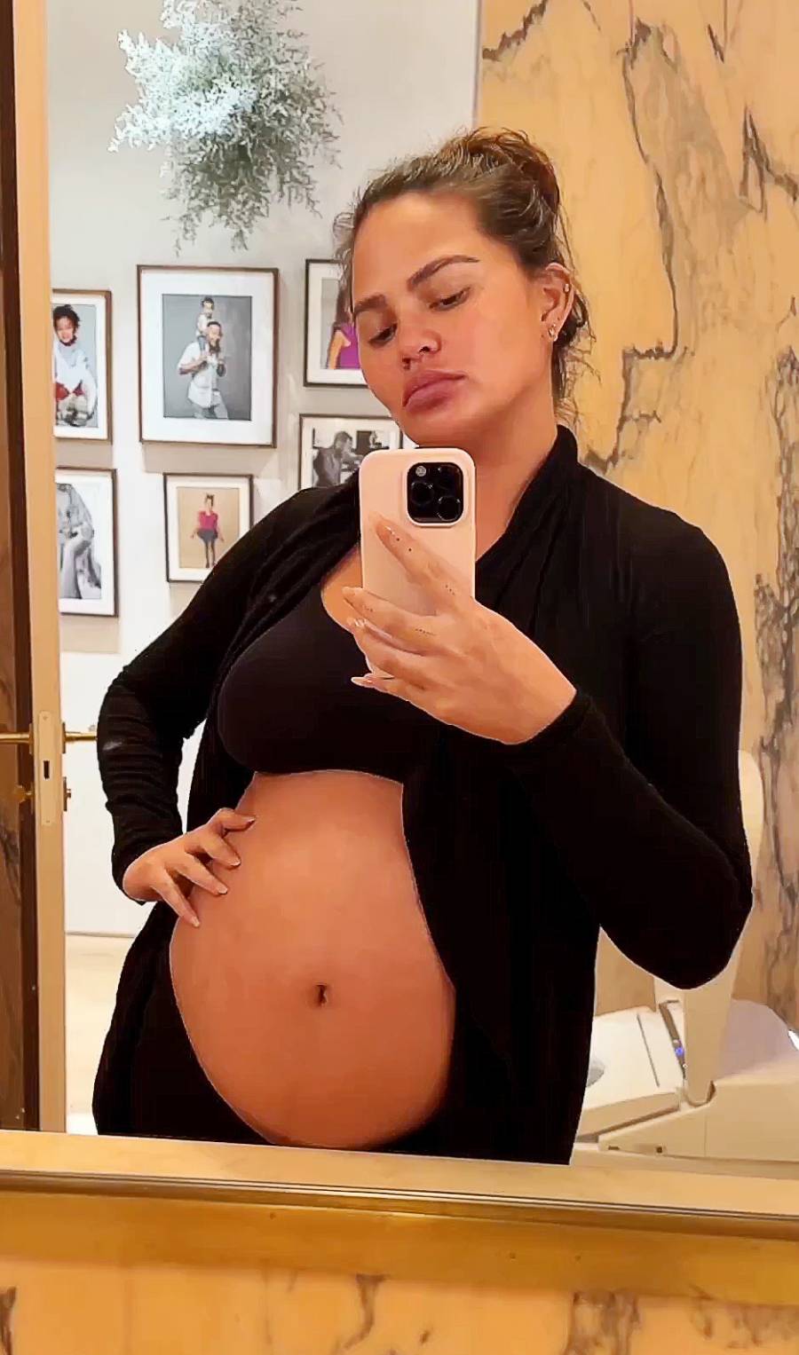 Chrissy Teigen’s Baby Bump Album 551