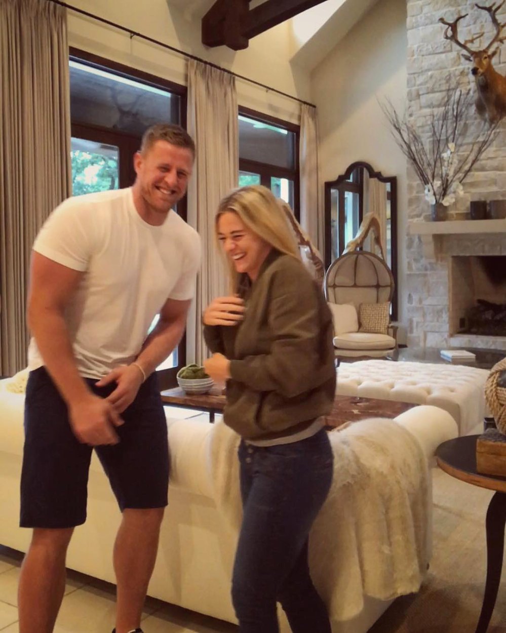 Jj Watt Wife Kealia Ohais Relationship Timeline Photos Us Weekly