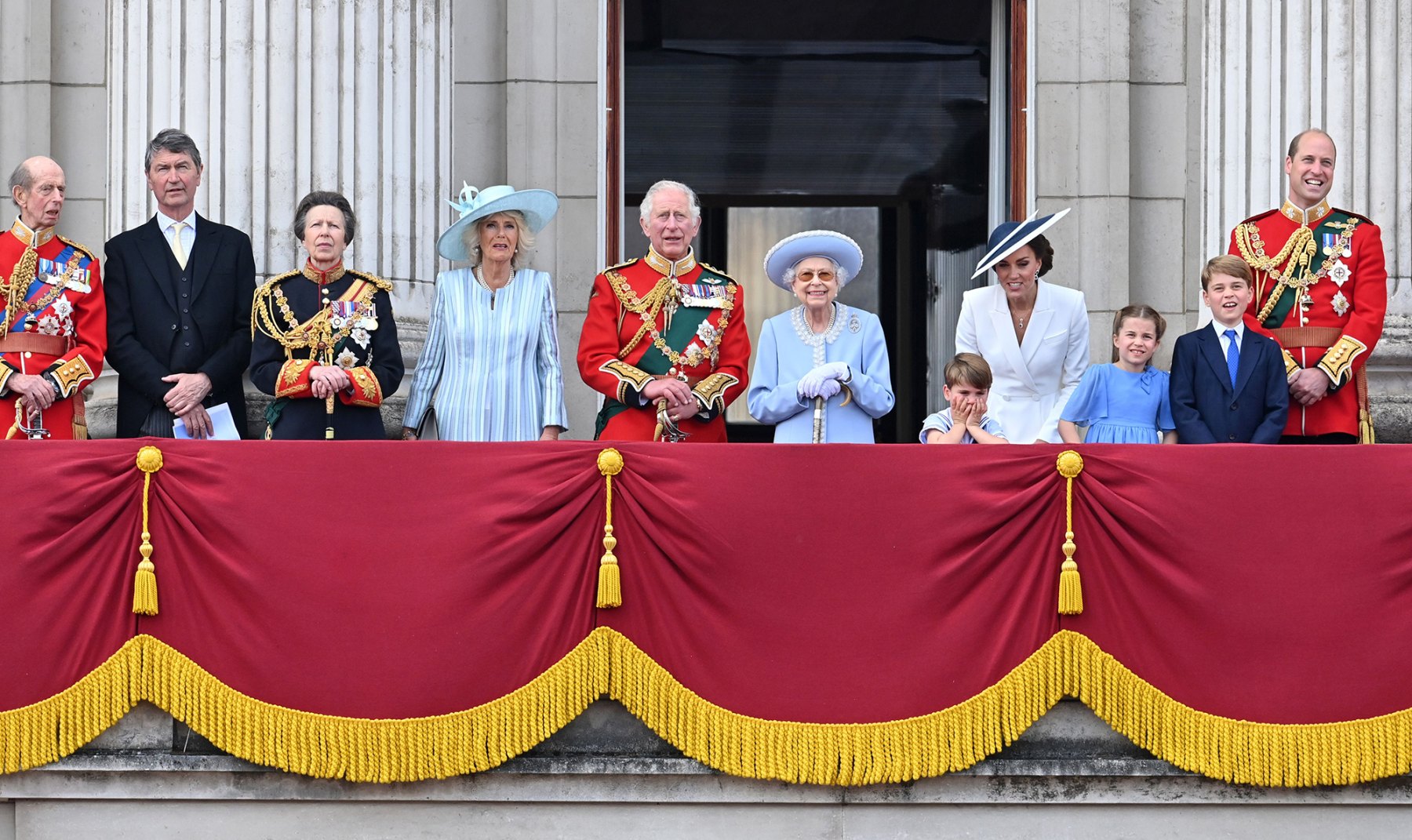 Trooping the colour 2024