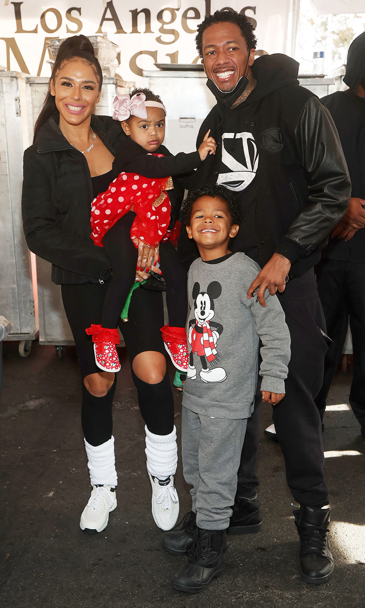 Nick Cannon and Brittany Bell and Their Kids Feed the Homeless | Us Weekly