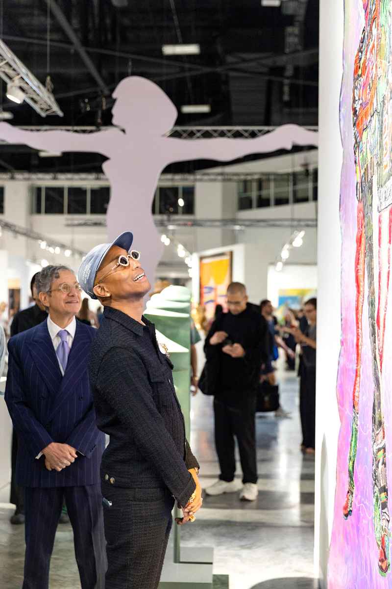 Pharrell Williams They Admire Artwork Just Like Us