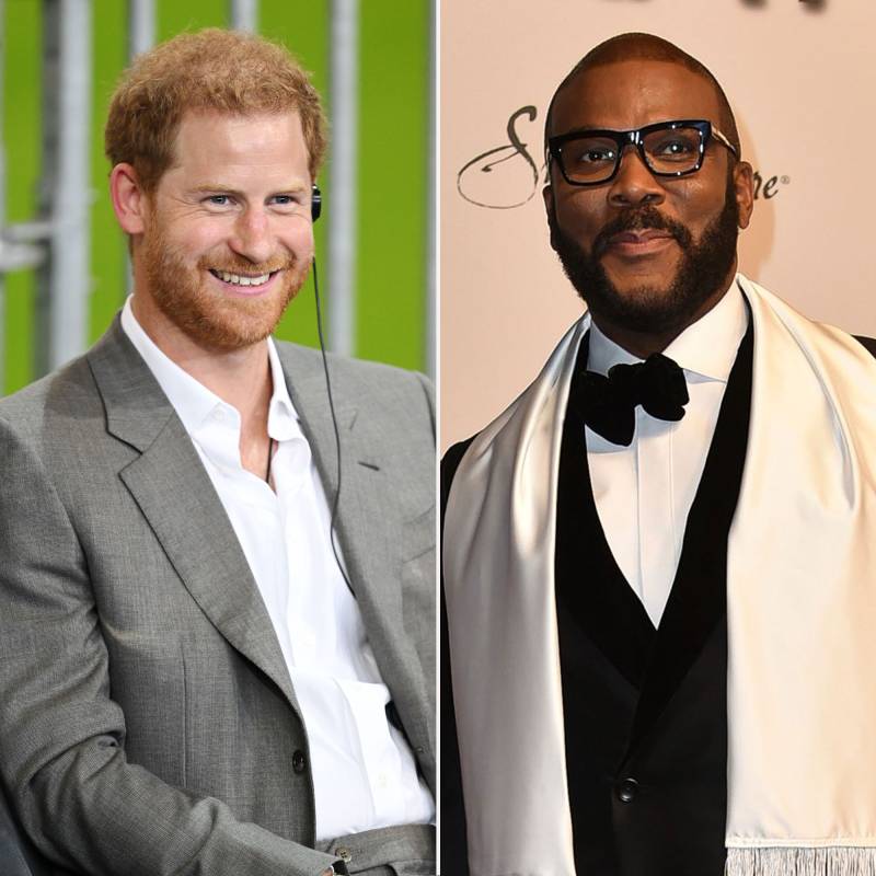 Prince Harry Says Family Thought He Was Still in Canada for 6 Weeks They Lived With Tyler Perry white scarf
