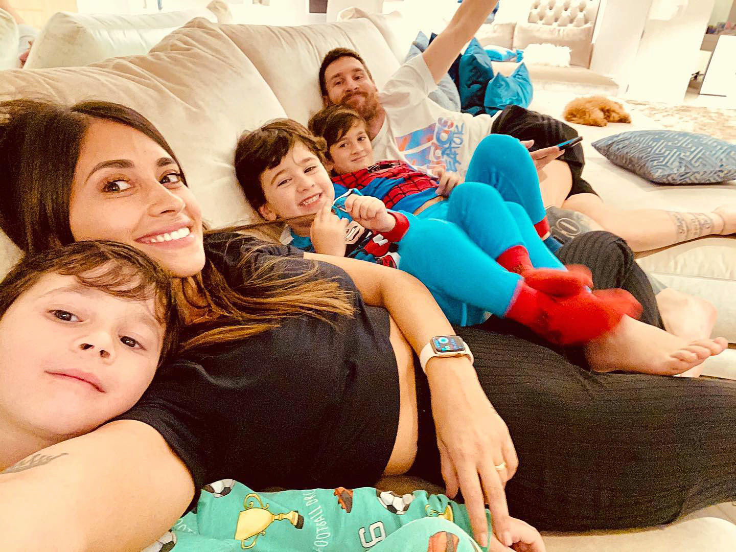 Lionel Messi Antonela Roccuzzo s Family Album Pics Us Weekly