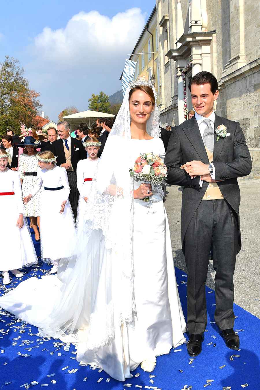 Duchess Sophie of Wurtemberg and Count Maximilien of Andigne wedding, Tegernsee, Germany - 20 Oct 2018