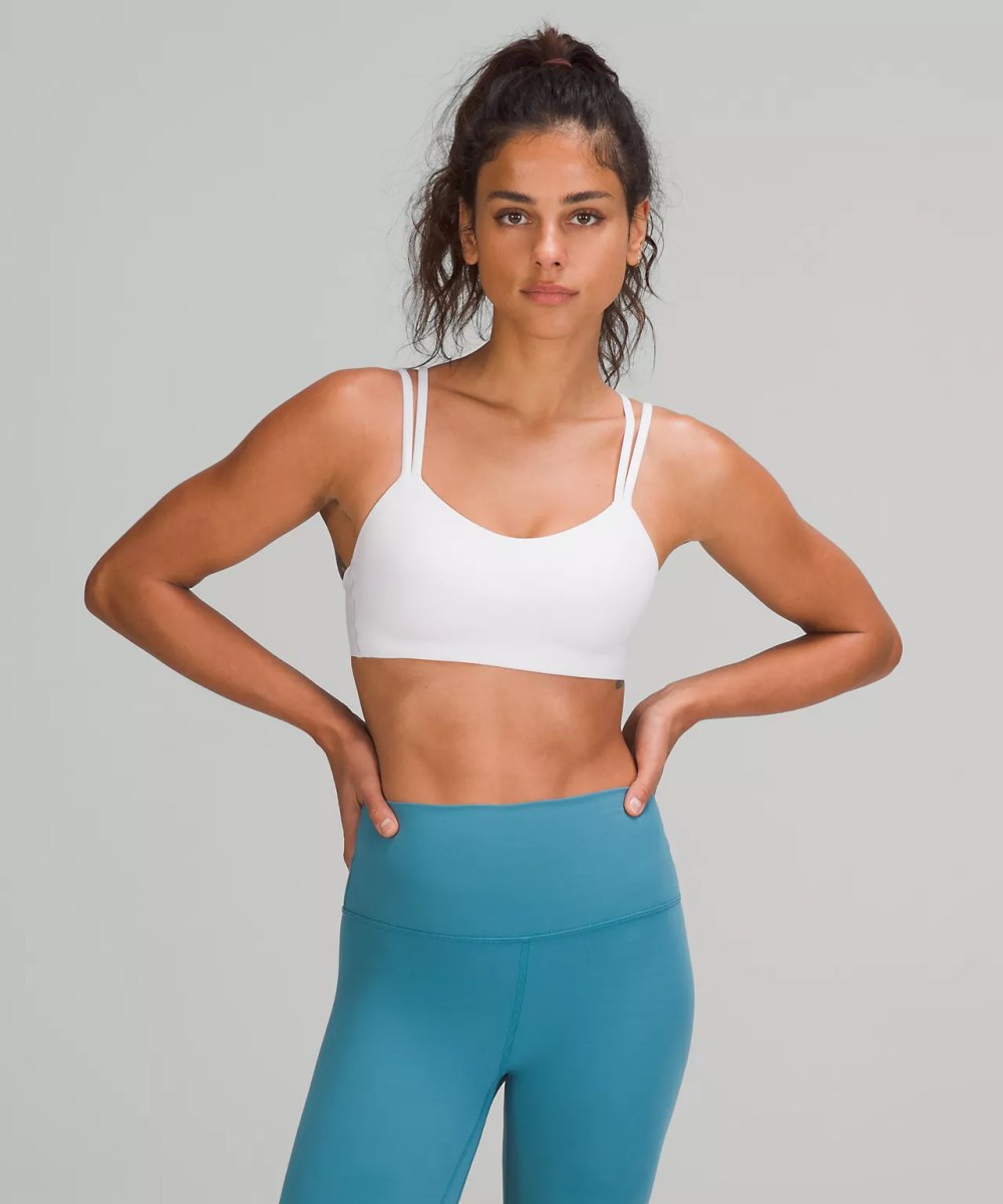 Bra and Tights Pairing Nike Alate Sports Bras.