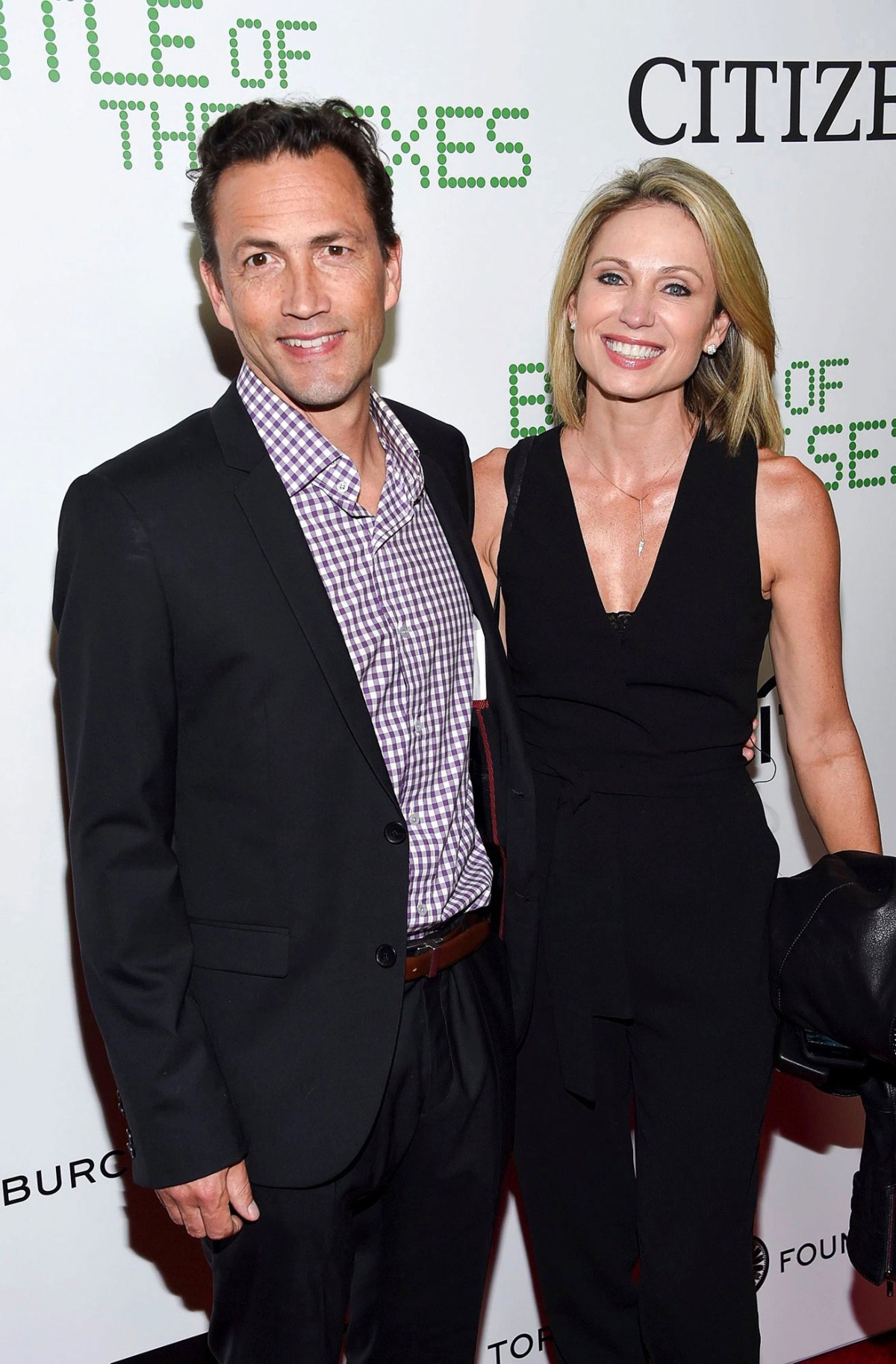 Amy Robach and Husband Andrew Shue Reunite Amid Scandal Us Weekly