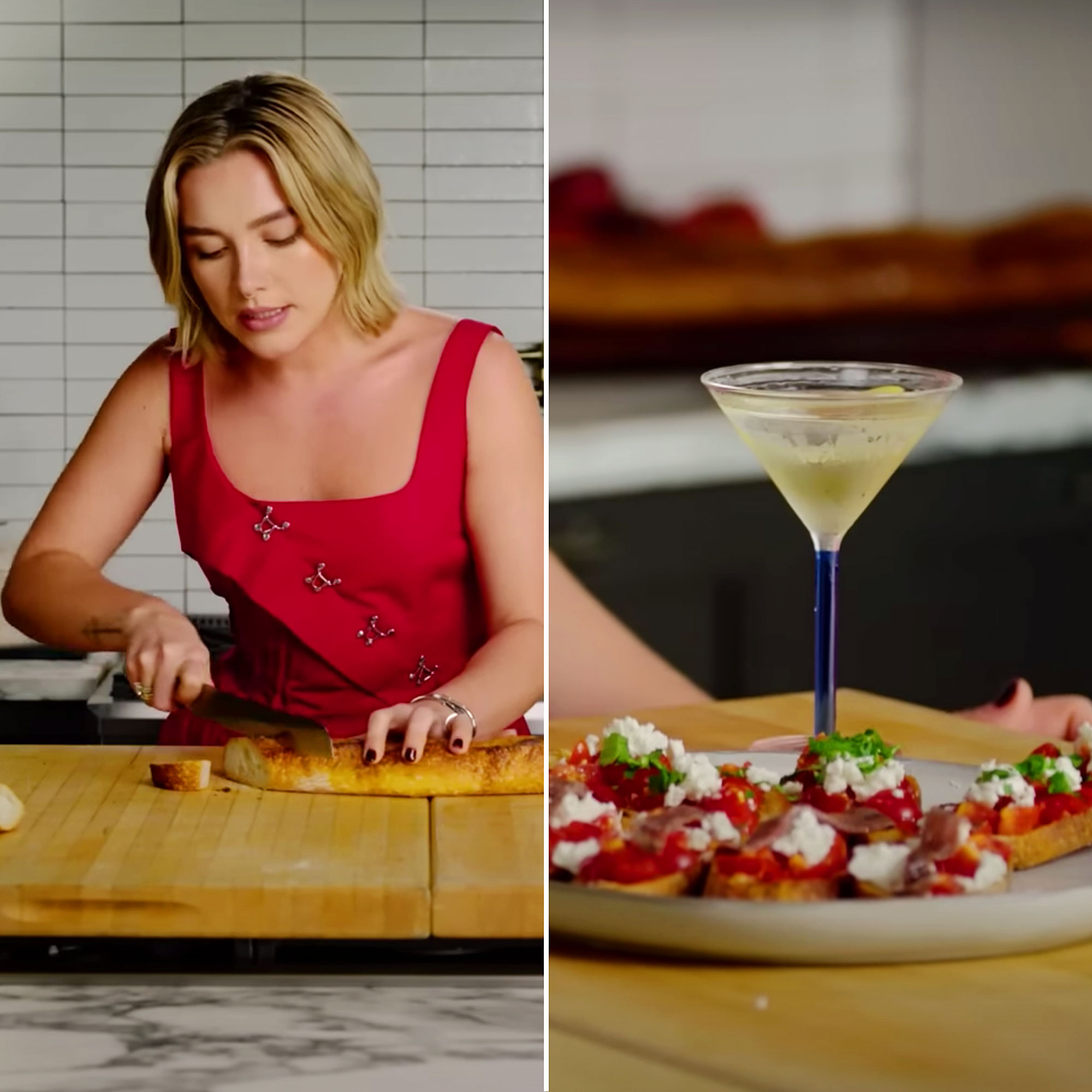 All of Florence Pugh's 'Cooking With Flo' Dishes