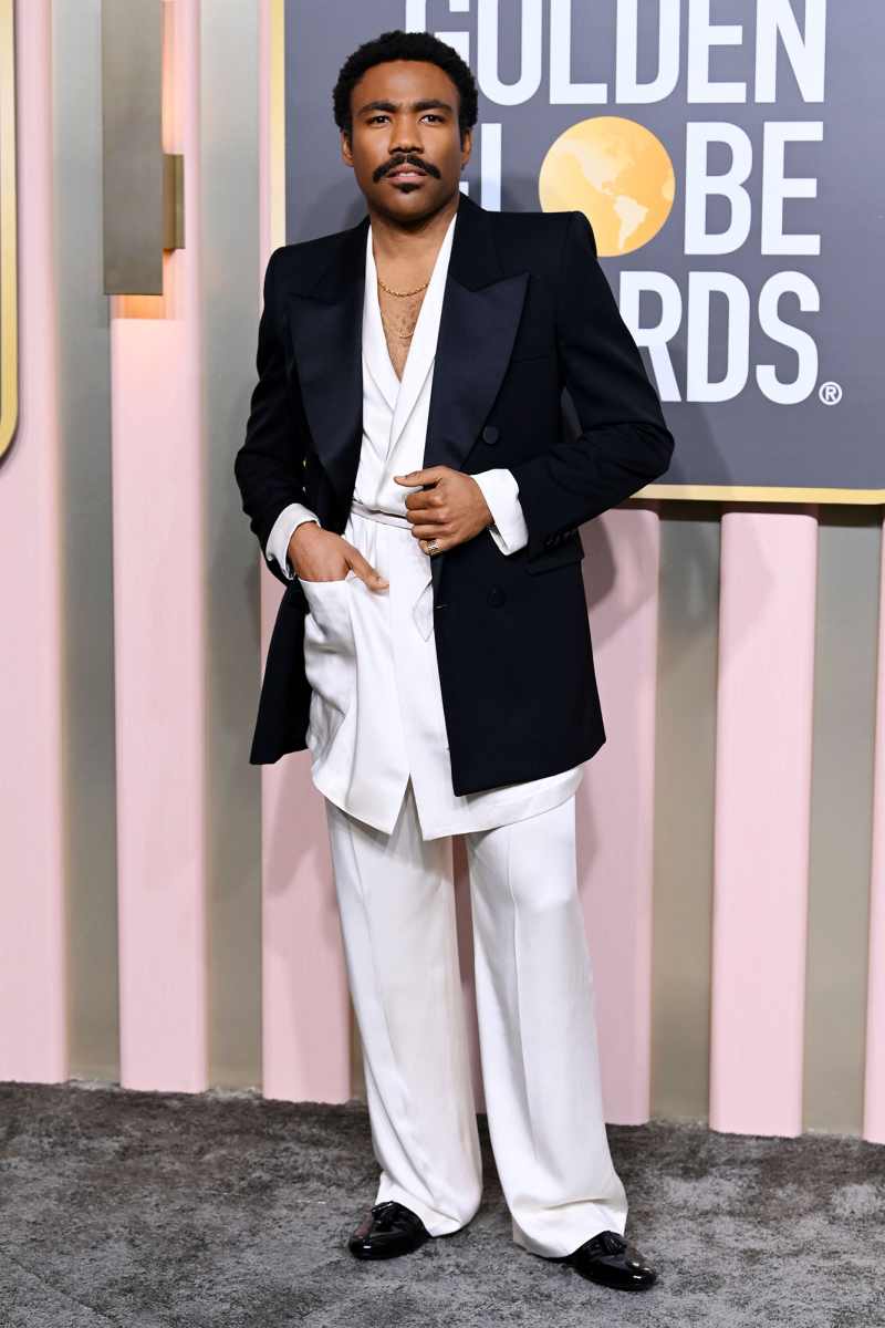 Donald Glover Hottest Hunks Golden Globes 2023