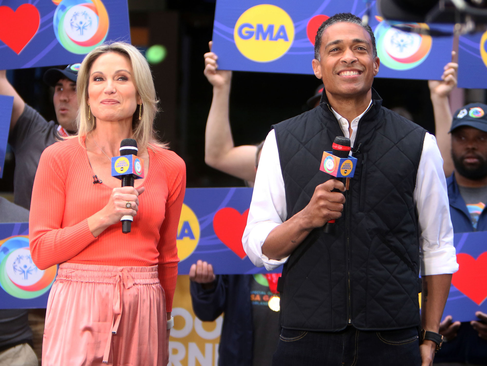 Amy Robach and T.J. Holmes Spotted Enjoying an Early Morning Workout