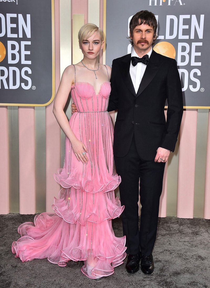 Hottest 2023 Golden Globes Couples - 80th Annual Golden Globe Awards - Arrivals, Beverly Hills, United States - 10 Jan 2023 Julia Garner, Mark Foster.