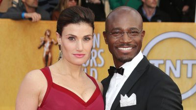 Idina Menzel and Ex Taye Diggs' Rare Parenting Quotes About Raising Their Son Walker - 697 19th Screen Actors Guild Awards, Arrivals, Shrine Auditorium, Los Angeles, America - 27 Jan 2013