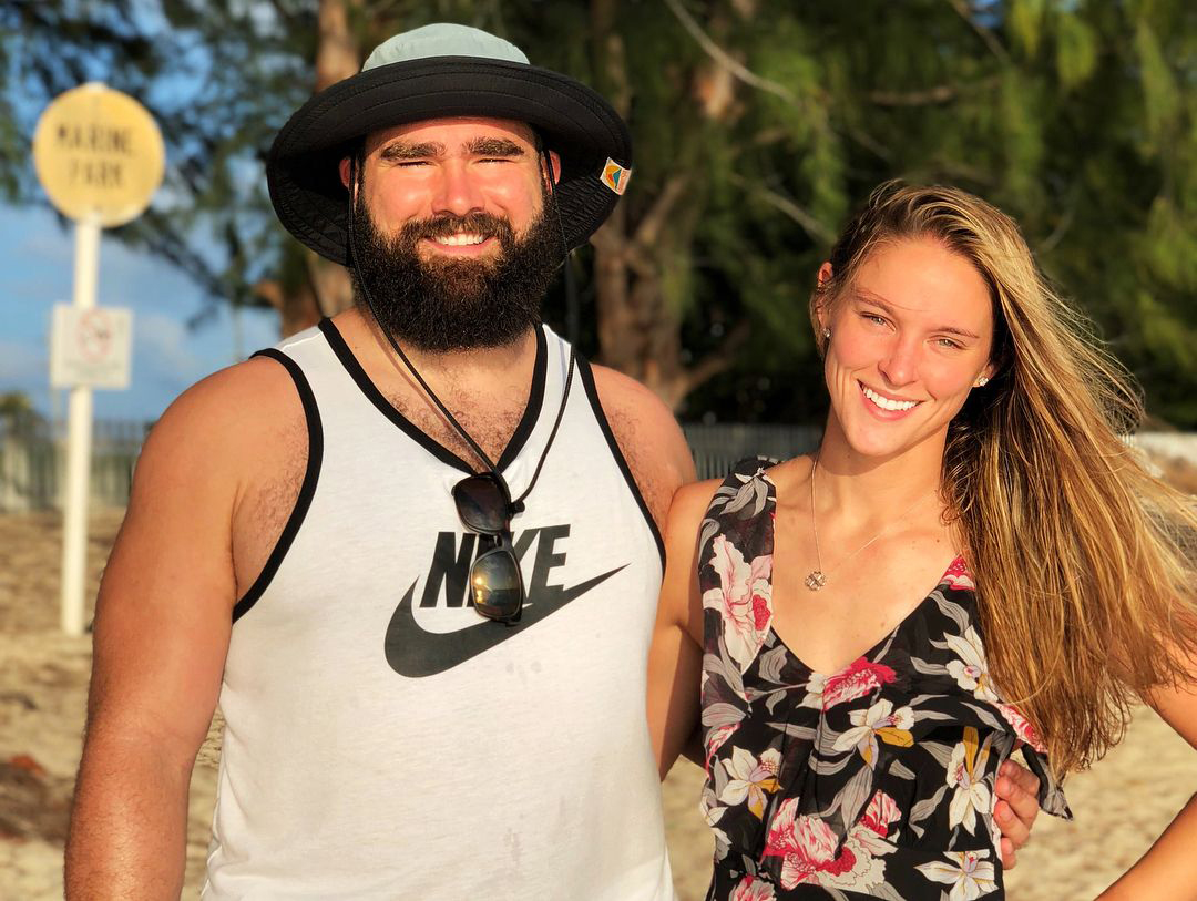 Zeitleiste der Beziehung zwischen Jason Kelce und seiner Frau Kylie Kelce von den Eagles