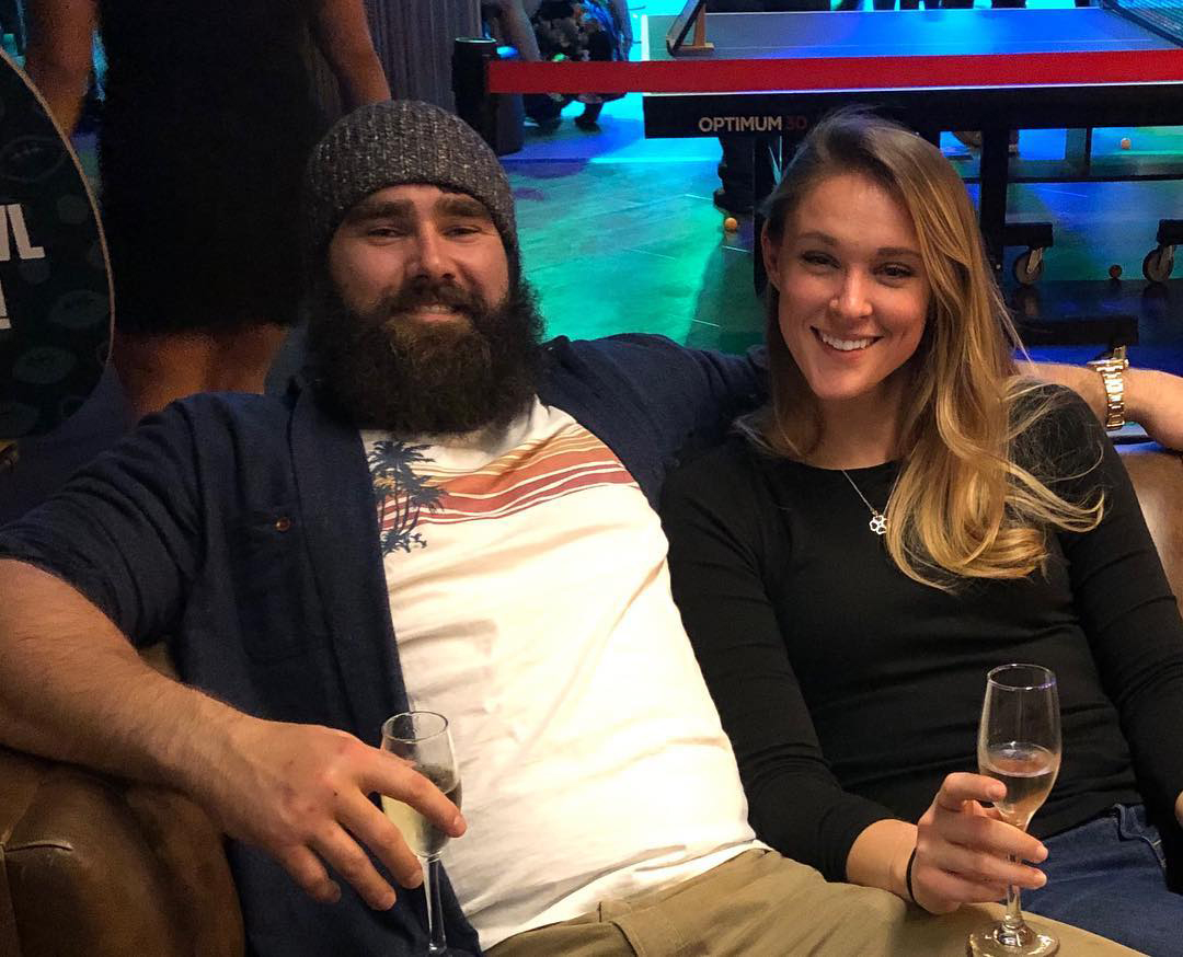 Zeitleiste der Beziehung zwischen Jason Kelce und seiner Frau Kylie Kelce von den Eagles