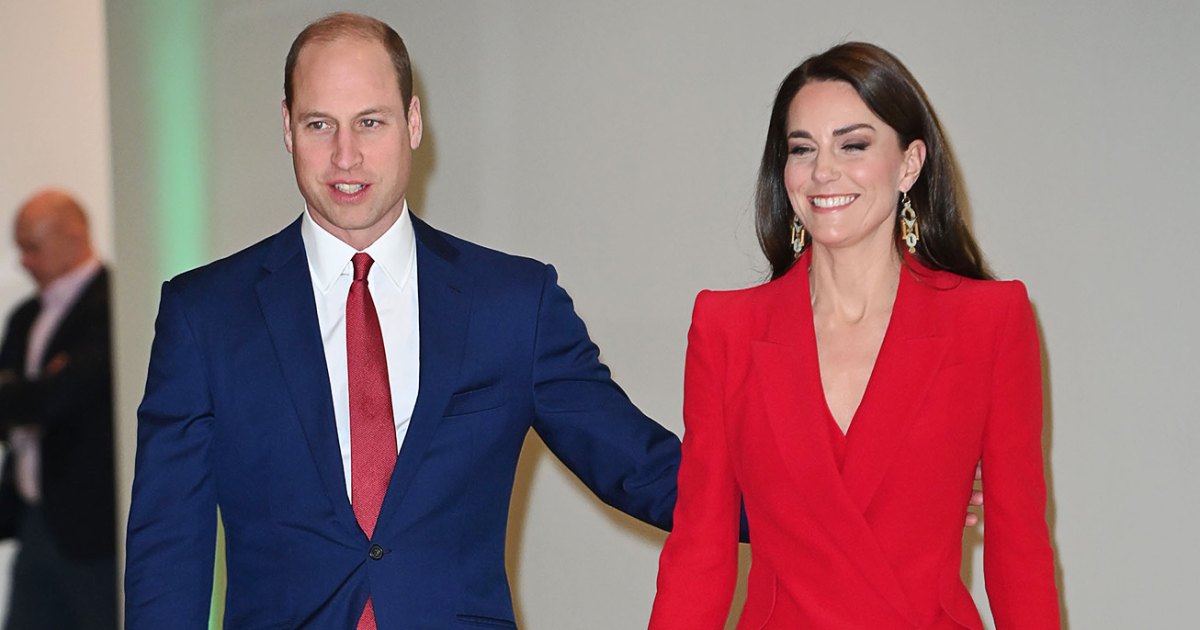 Kate Middleton Stuns in Red Pantsuit Before Early Years Launch