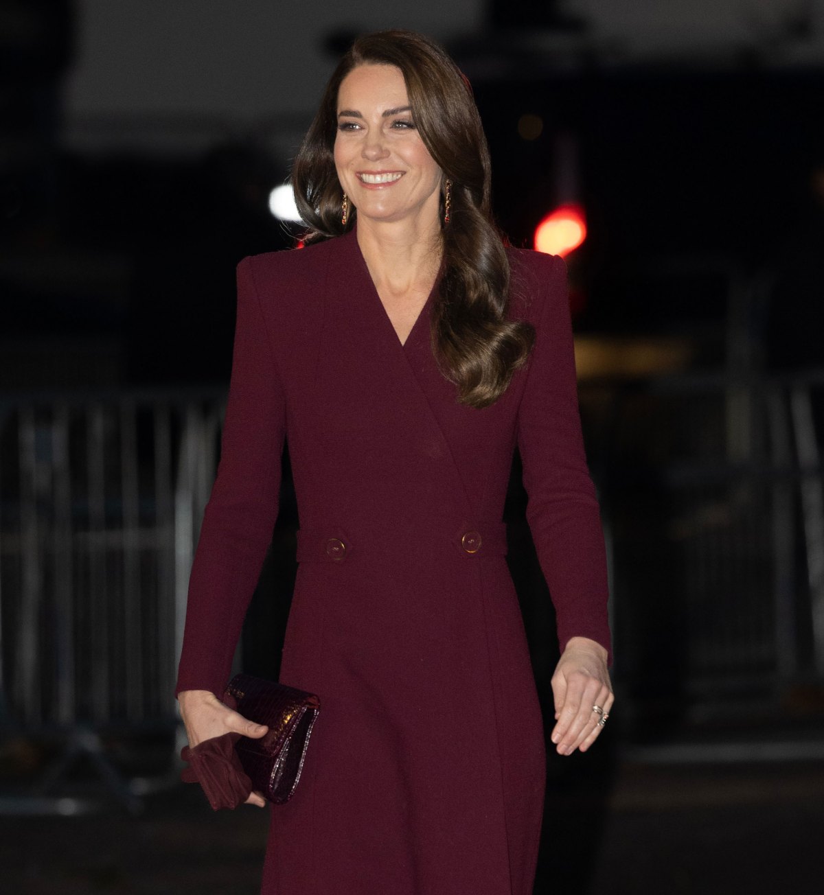 Kate Middleton Wears Gorgeous Two-Tone Gucci Dress to Gala Dinner