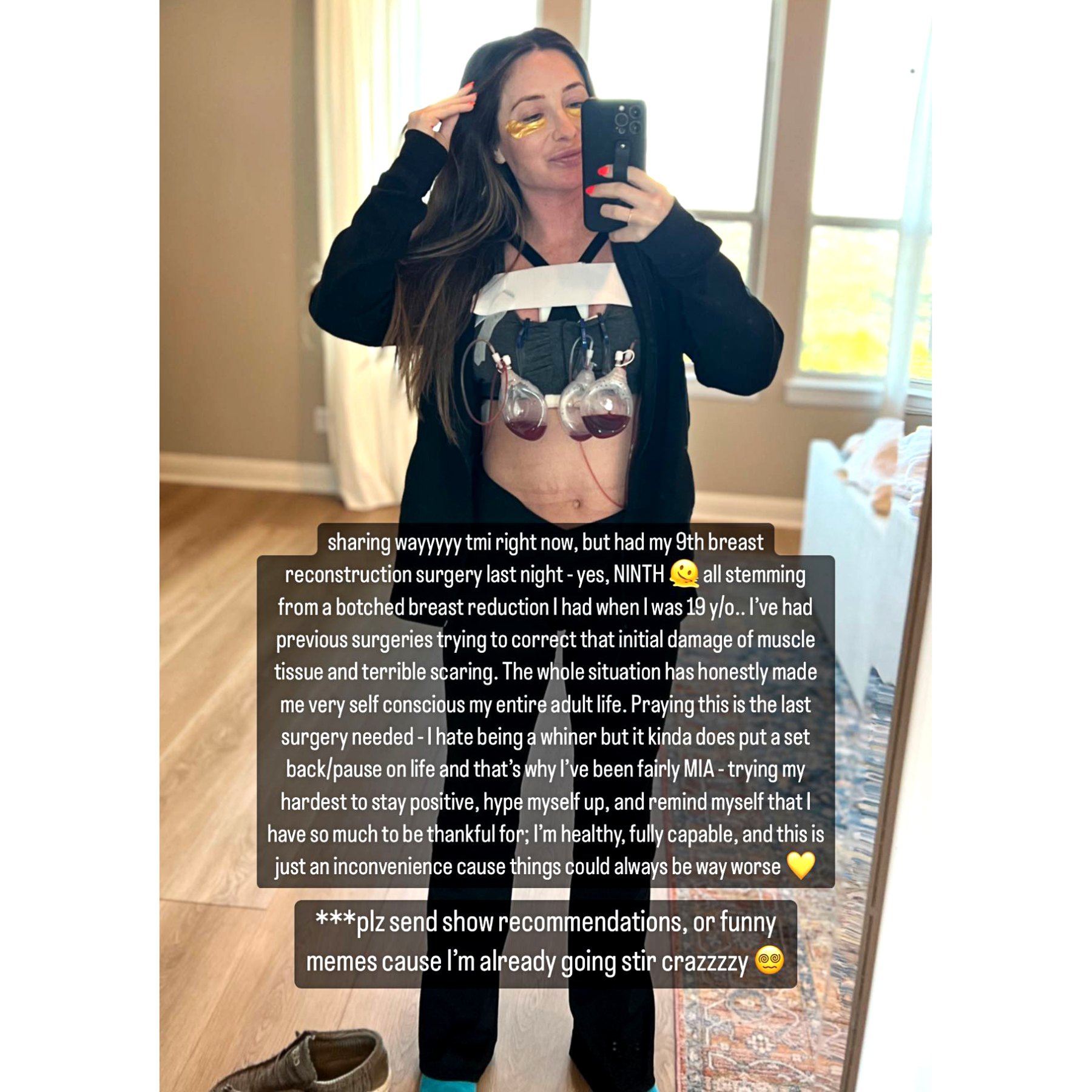 Bristol Palin Has 9th Surgery To Fix ‘botched Breast Reduction Us Weekly