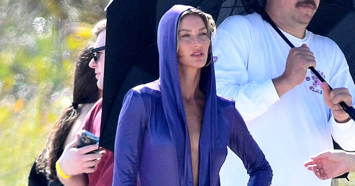 Gisele Bundchen strips down to luxe cut-out swimsuit and she looks