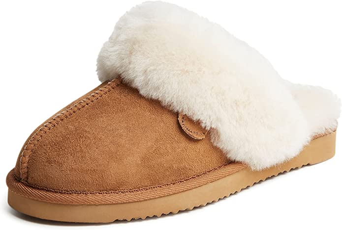 Hailey Bieber Wore Shearling Slippers Outside of the House