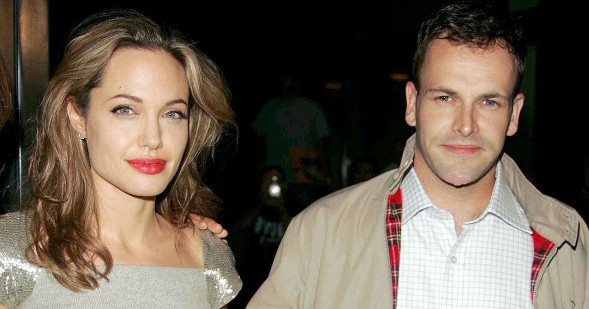 Angelina Jolie seen leaving ex-husband Jonny Lee Miller's Brooklyn