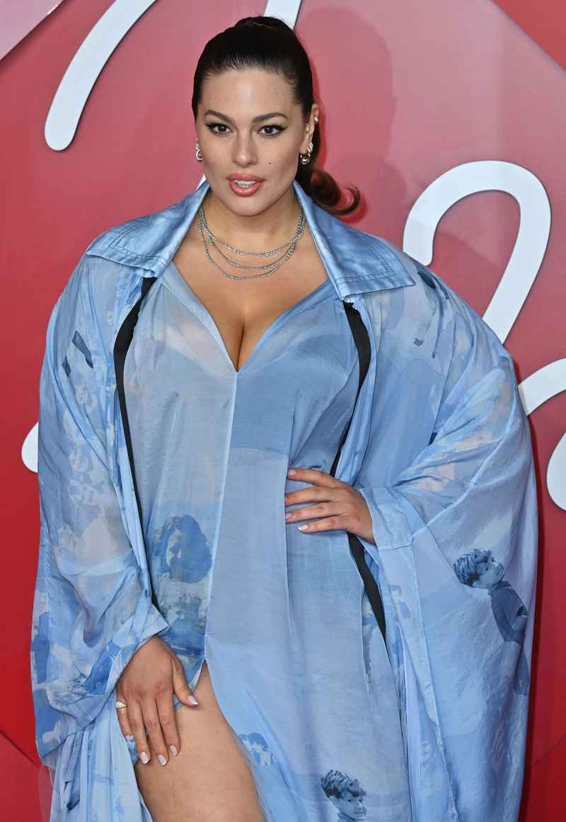 Ashley Graham Motherhood Quotes blue dress
