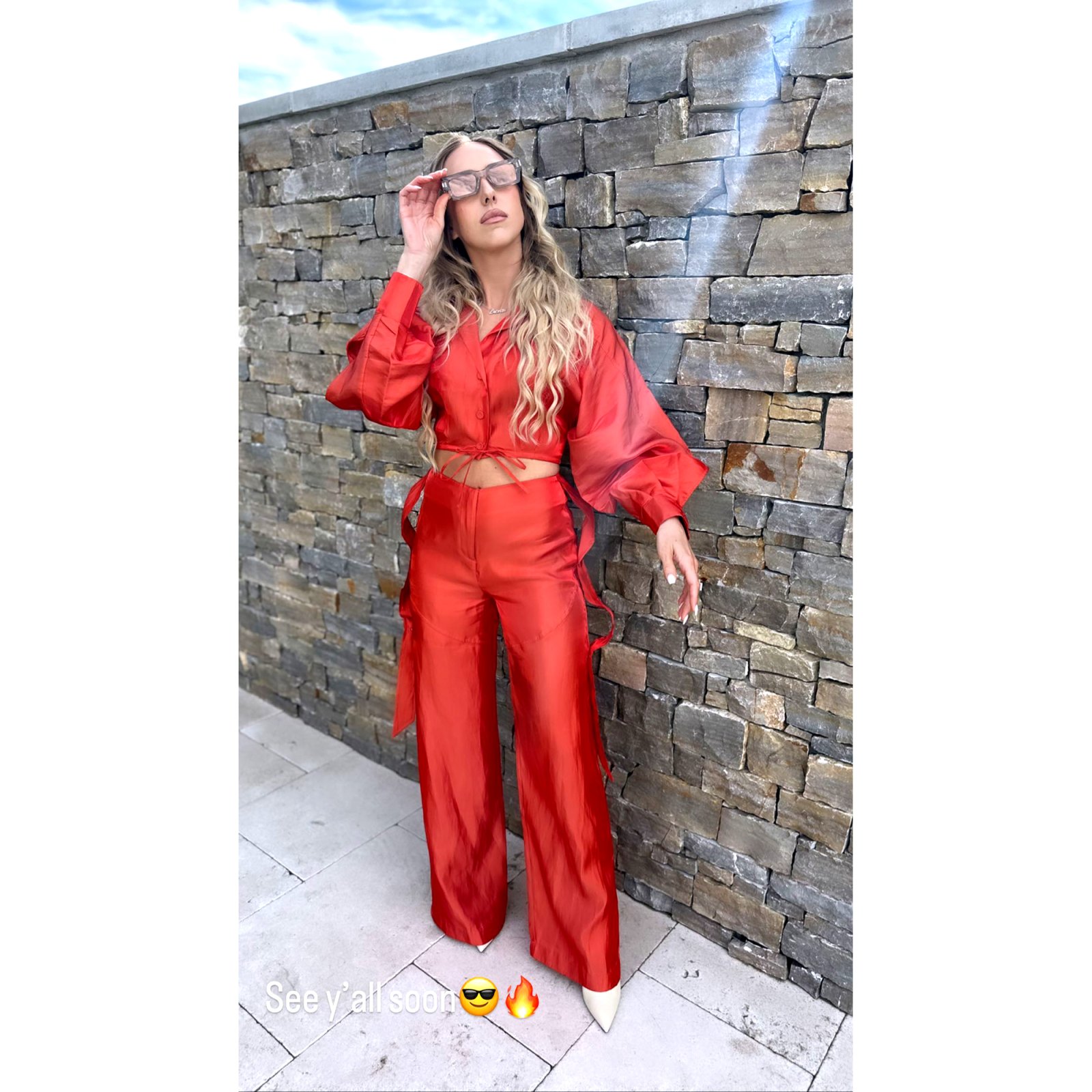 Super Bowl 2023 Patrick Mahomes Wife Brittany Stuns In Red